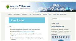 Desktop Screenshot of andrewvilleneuve.com