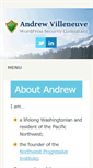 Mobile Screenshot of andrewvilleneuve.com